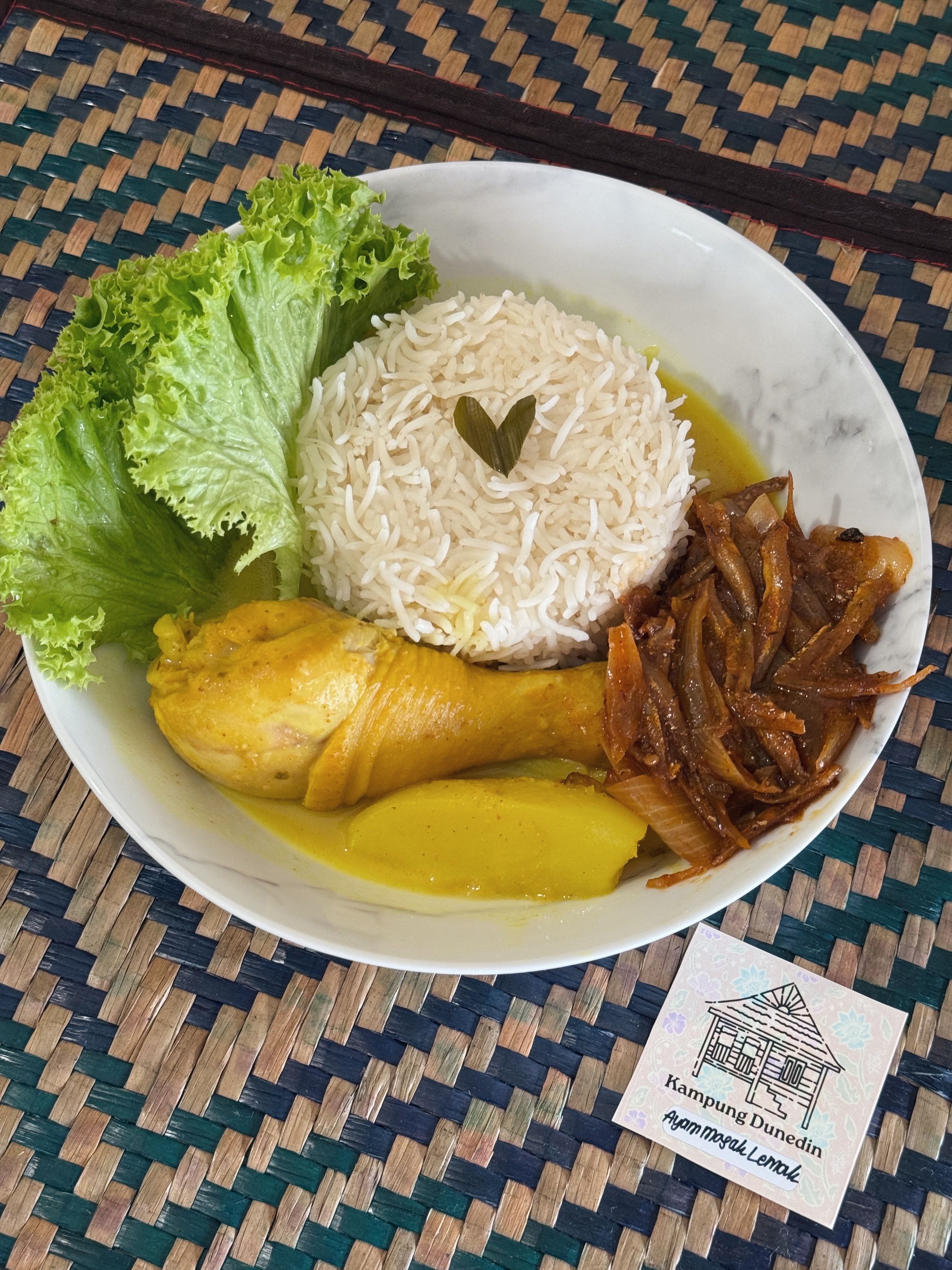 nasi ayam masak lemak